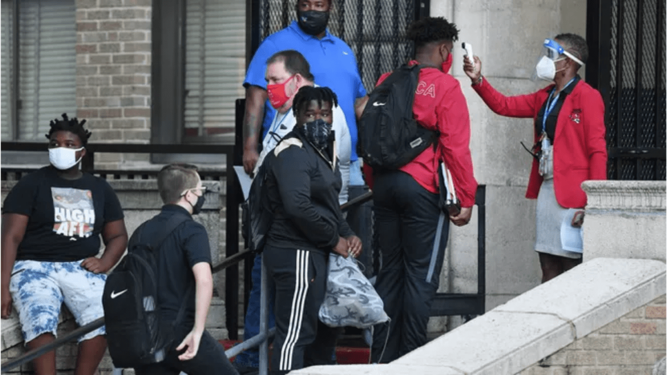 Duval students back to schools amid Pandemic