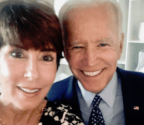 President Joe Biden and Congresswoman Gwen Graham