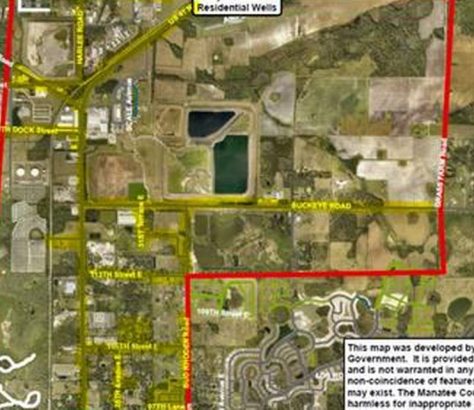 Piney Point Evacuation zone