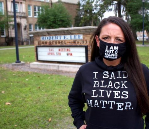 Amy Donofrio, Duval teacher fired for hanging BLM flag