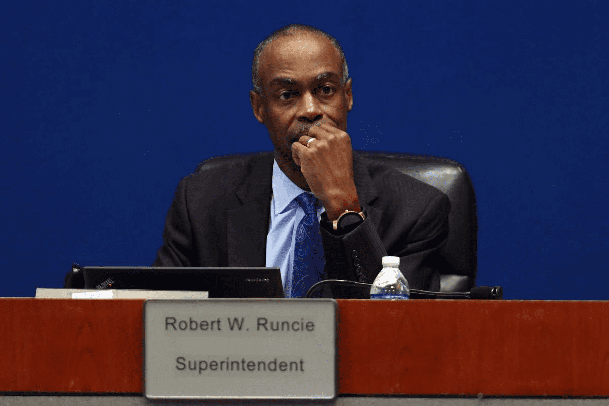 Broward schools Supt. Robert Runcie